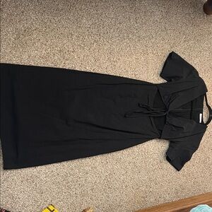 Showpo Elegant Black Maxi Dress